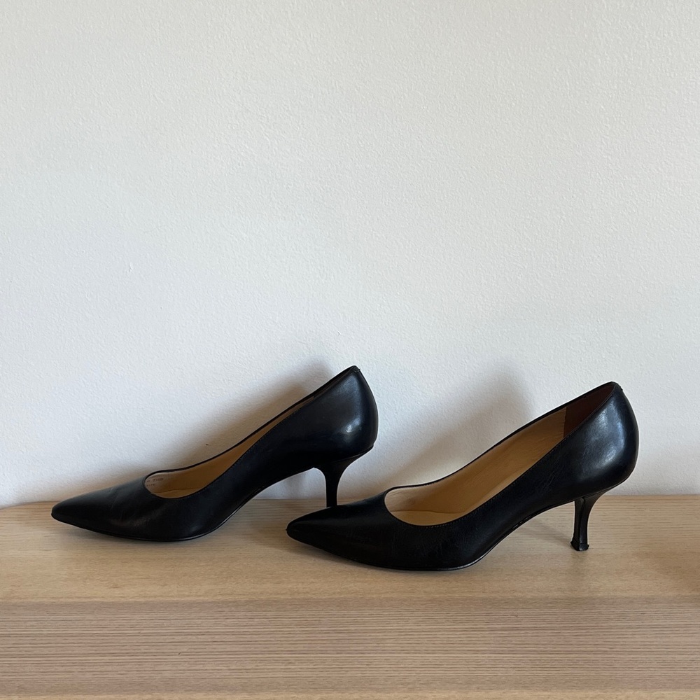 Cole Haan Classic Black Heels - Picture 3 of 8